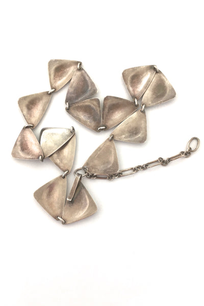 Hans Hansen heavy silver choker #319