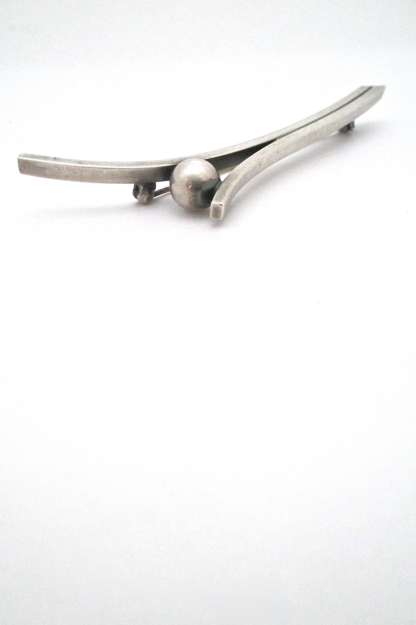 Hans Hansen Denmark vintage modernist Future series brooch by Karl Gustav Hansen at Samantha Howard Vintage