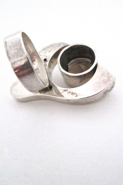 Salovaara monumental smoky quartz ring