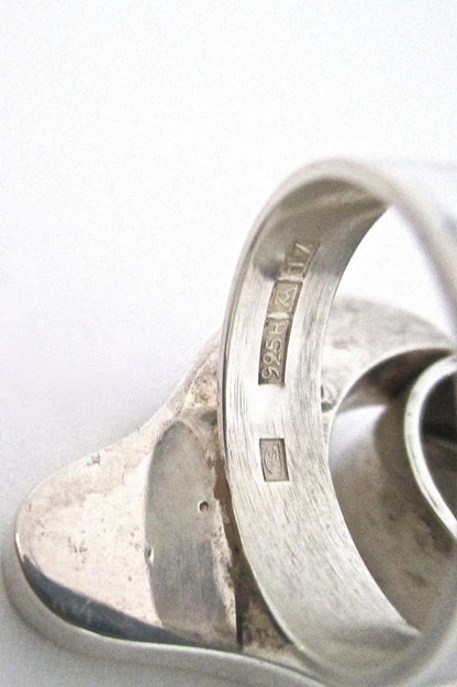 Salovaara monumental smoky quartz ring