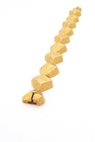 Lapponia 'Rapid Stones' 18k gold bracelet - Bjorn Weckstrom