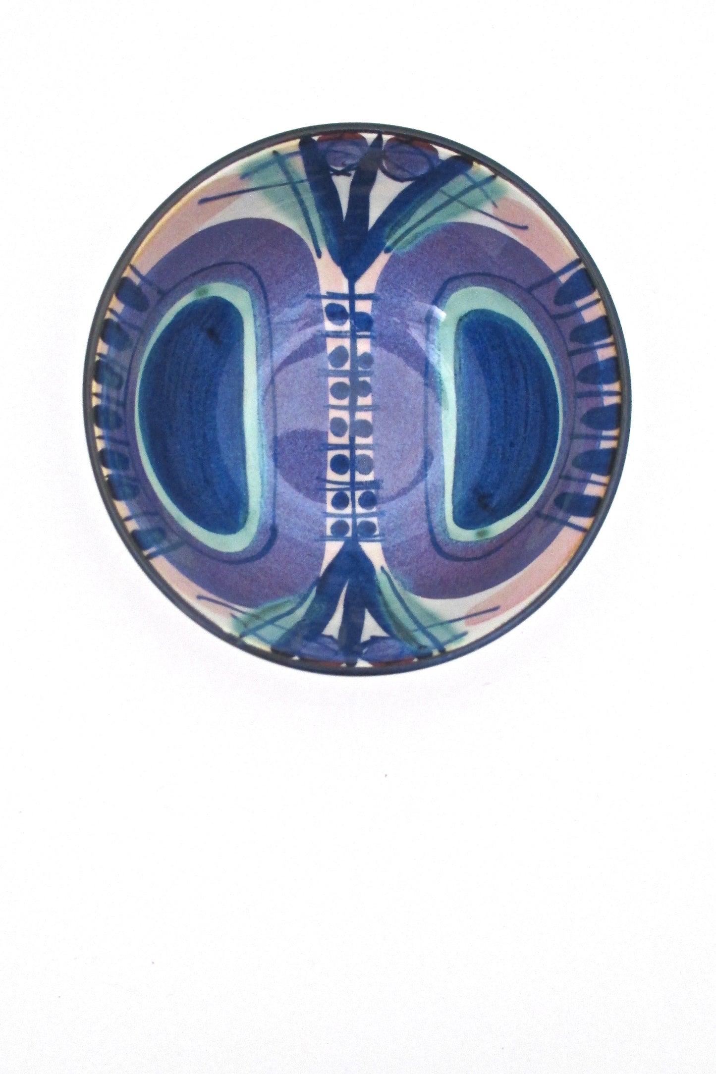detail Royal Copenhagen Denmark vintage mid century Tenera bowl by Inge Lise Koefoed