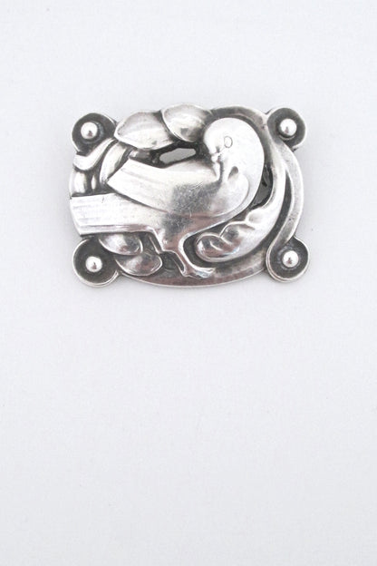 Georg Jensen dove brooch #204