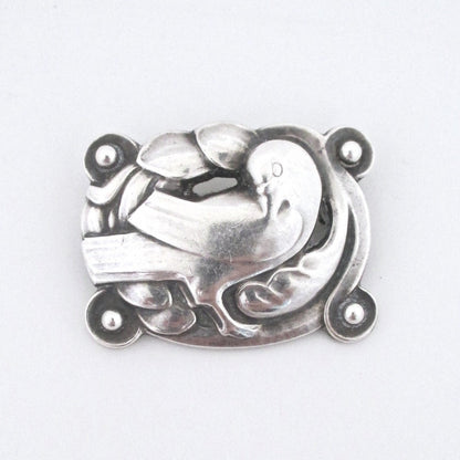 Georg Jensen dove brooch #204