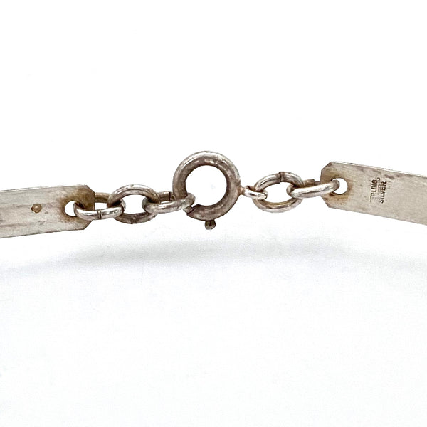 Claude Momiron France silver & pale amethyst choker ~ 1970s