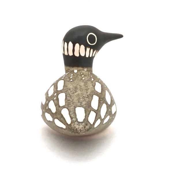 Strawberry Hill Pottery large swimming loon