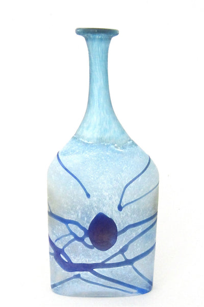 Bertil Vallien for Kosta Boda, Sweden Galaxy bottle vase - artist collection