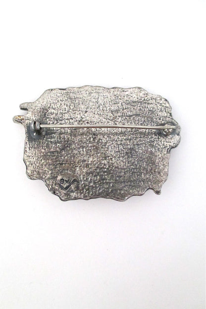 Guy Vidal 'happy creature' brooch