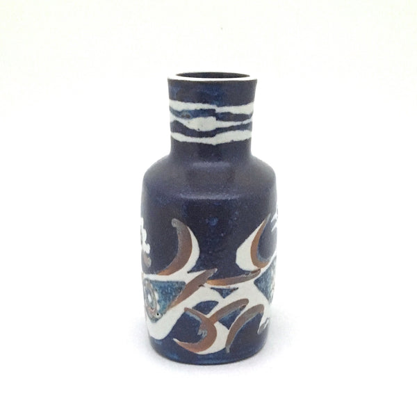 Royal Copenhagen faience 'Baca' bird vase #1 vase ~ Nils Thorsson