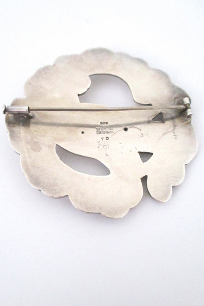 Georg Jensen classic bird brooch #70 - large