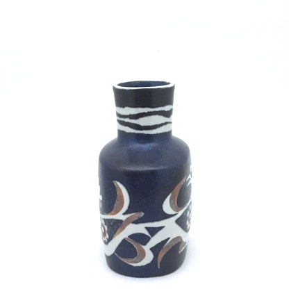 Royal Copenhagen faience 'Baca' birds vase #2 ~ Nils Thorsson