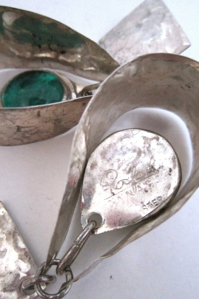 Rafael sterling drop earrings