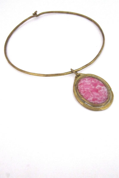 Rafael Alfandary, Canada vintage choker - rare colour