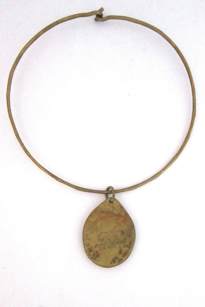 Rafael pink swirl choker