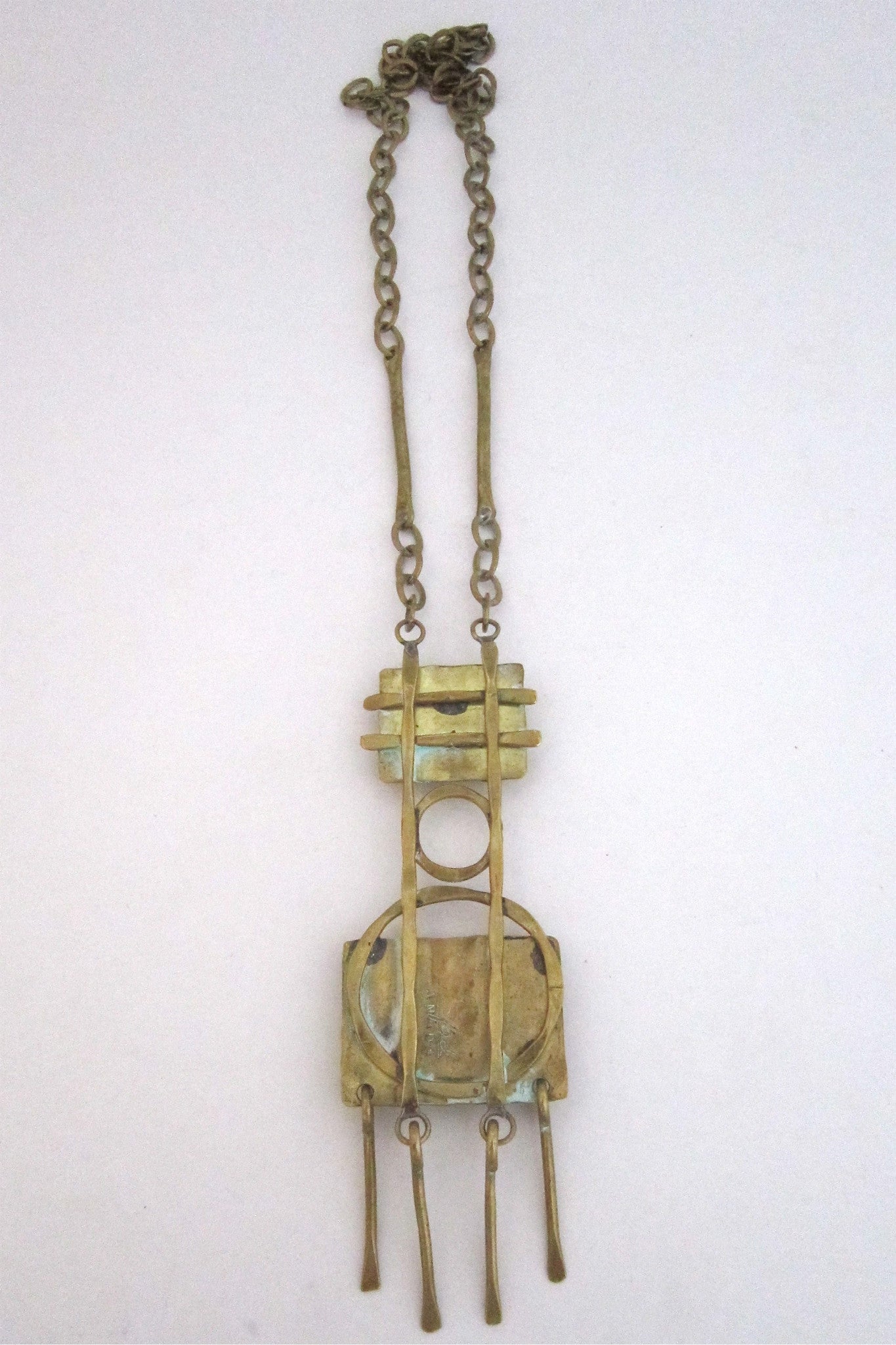 Rafael long fringe necklace