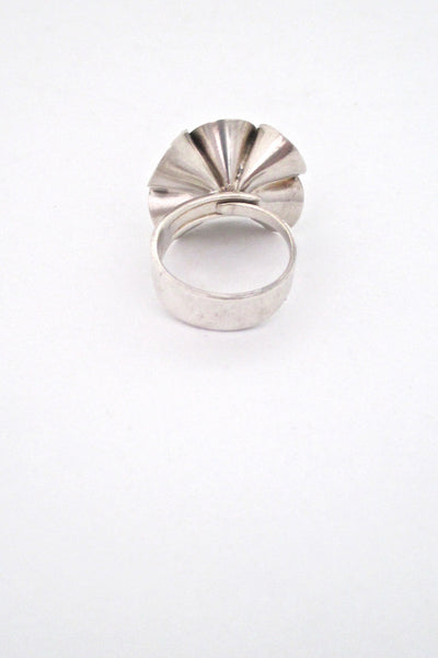 Magnus Aase large 'silver cones' ring