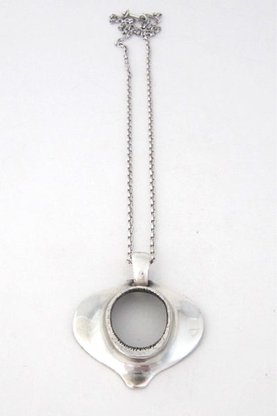 Guy Vidal brutalist 'vertebra' necklace
