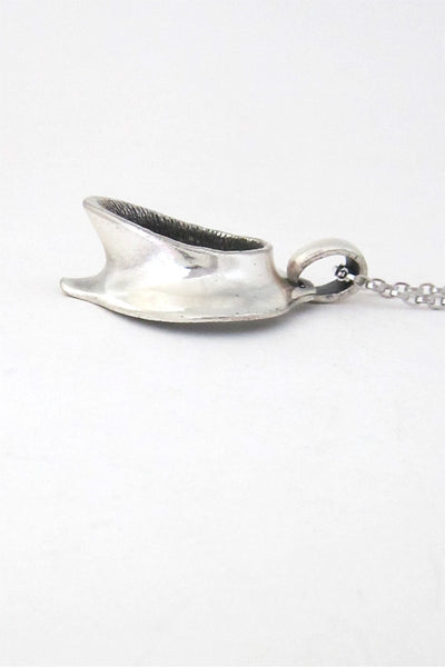 Guy Vidal brutalist 'vertebra' necklace