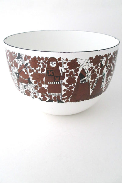 Finel Finland vintage enamel  bowl by Kaj Franck & Esteri Tomula