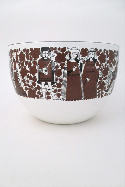 Finel Finland vintage enamel  bowl by Kaj Franck & Esteri Tomula