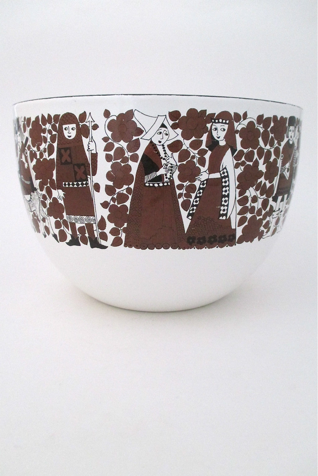 Finel Finland vintage enamel  bowl by Kaj Franck & Esteri Tomula