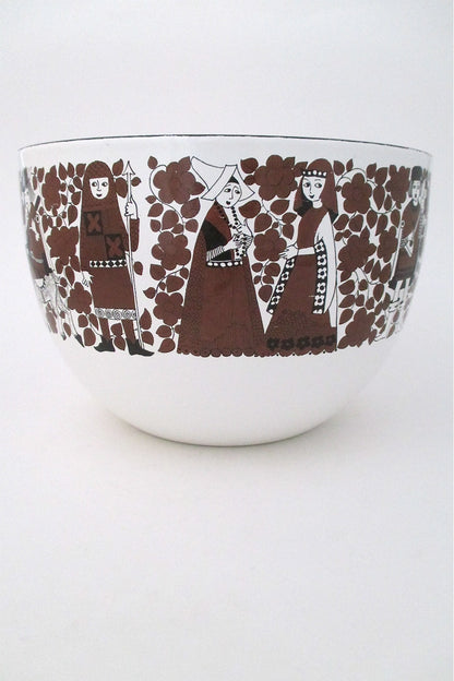 Finel Finland vintage enamel  bowl by Kaj Franck & Esteri Tomula