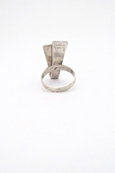 Arne Johansen 'silver fold' ring