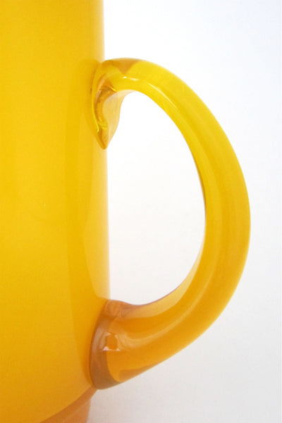 Holmegaard yellow "Palet" pitcher