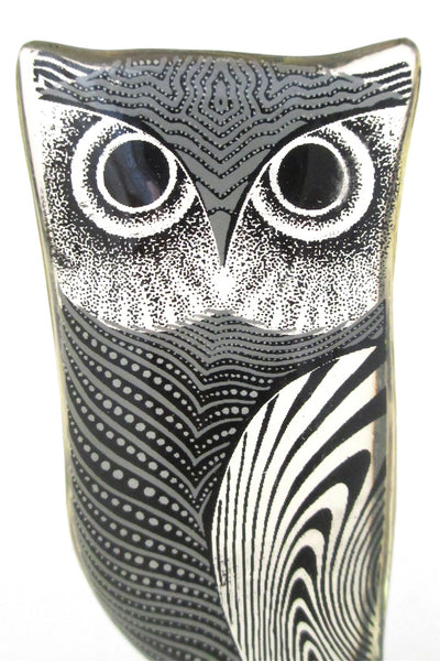 Palatnik vintage acrylic modernist small owl sculpture 2