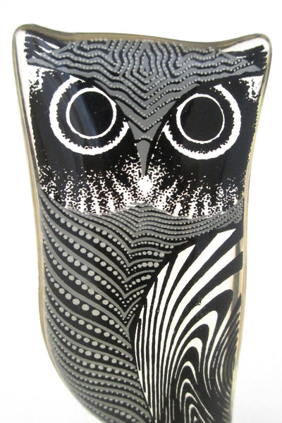Palatnik vintage acrylic modernist small owl sculpture 1