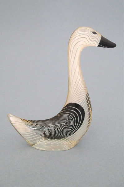 Palatnik Brazil vintage acrylic modernist swan sculpture