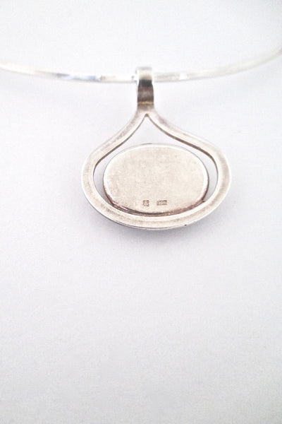 Kalevala Koru Finland silver spectrolite choker