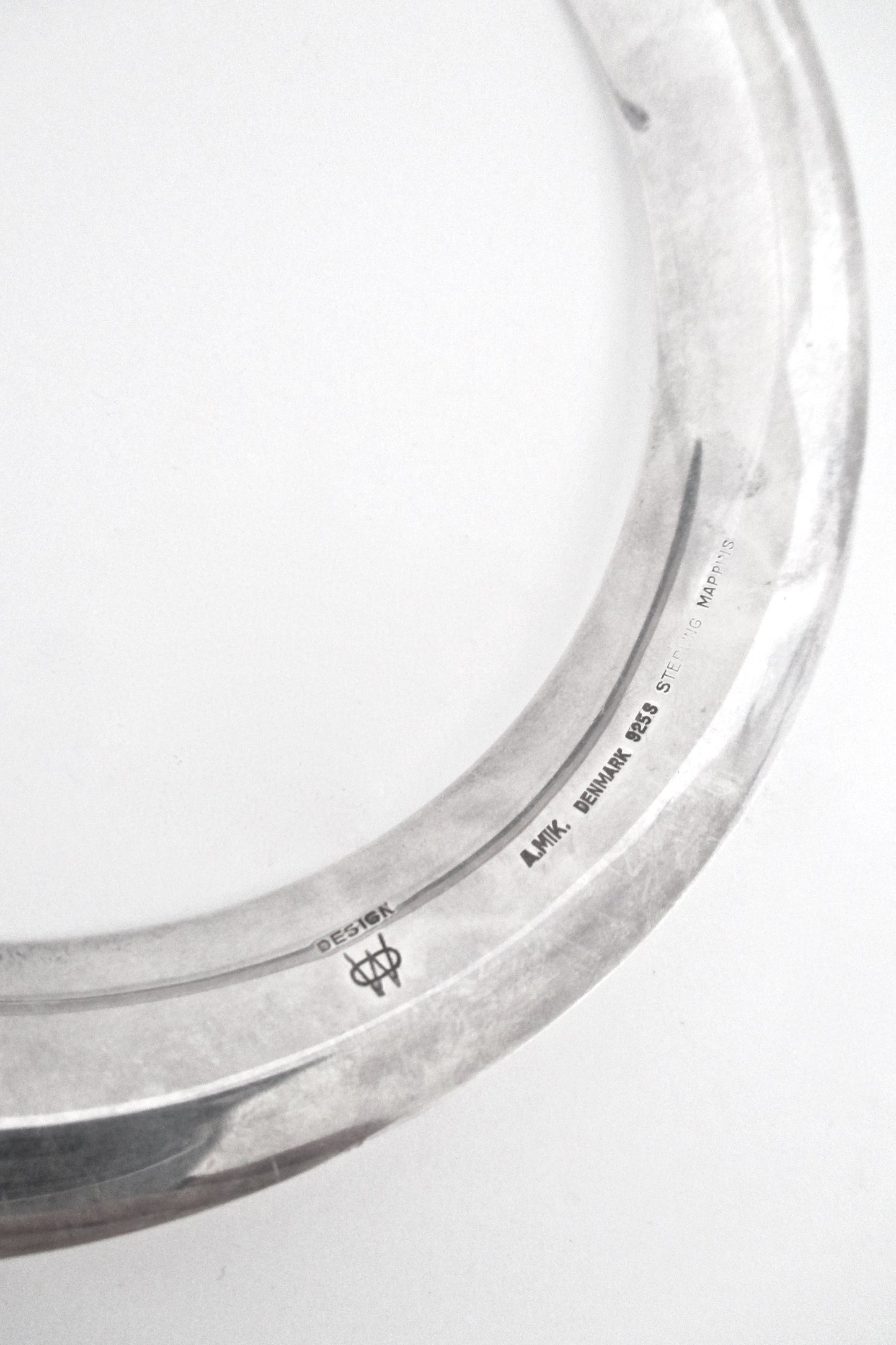 Ove Wendt for Andreas Mikkelsen wide silver choker
