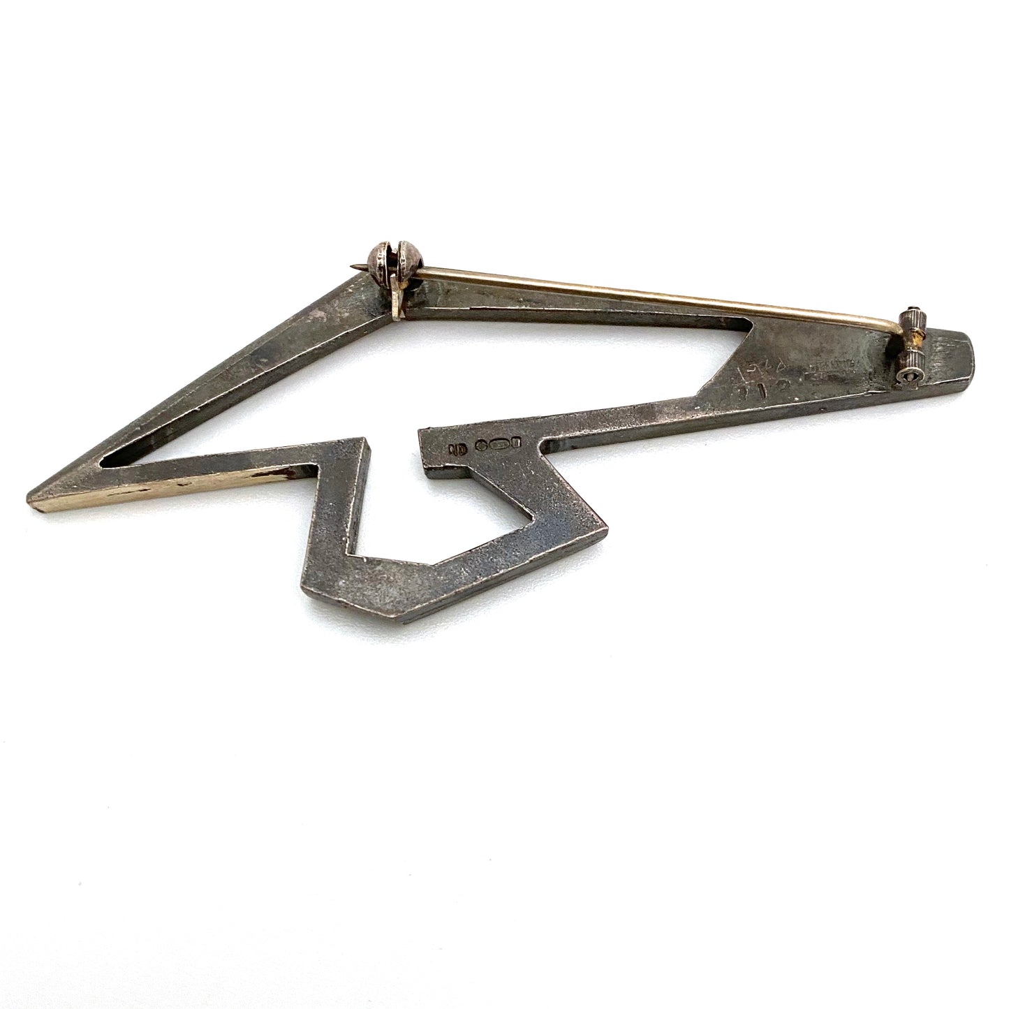 Tostrup large silver brooch ~ Gudmund Elvestad
