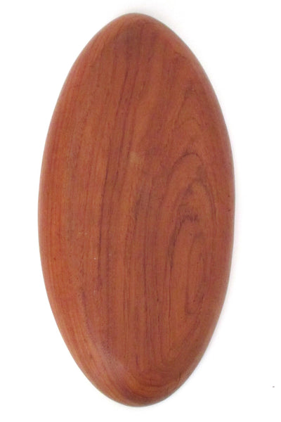 vintage teak carved bowl