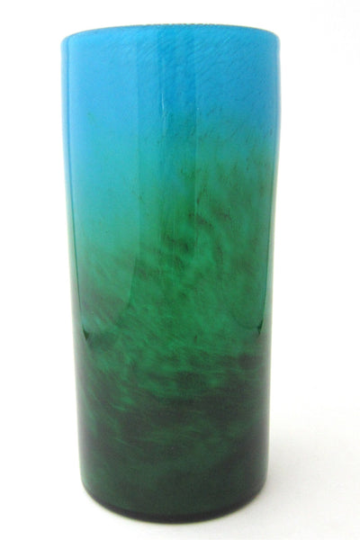 detail Ekenas Sweden large blown glass vase by John Orwar Lake