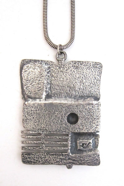 Guy Vidal 'brutalist radio' pendant