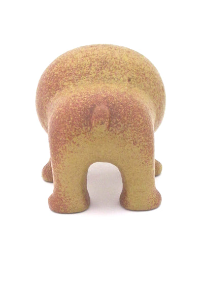 Lisa Larson stoneware bulldog
