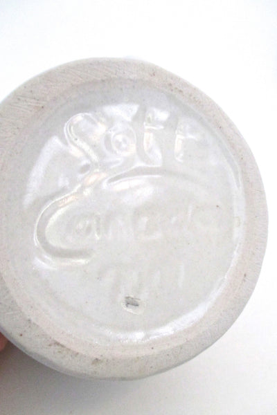 Lotte Canada large decorated ceramic mug