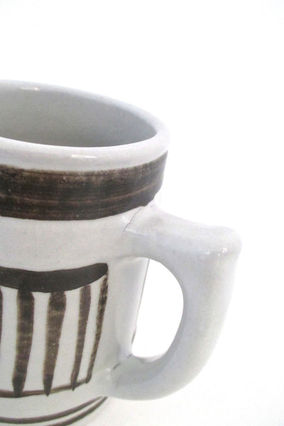 Lotte Canada large decorated ceramic mug
