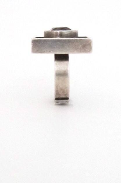 Elis Kauppi smoky quartz ring