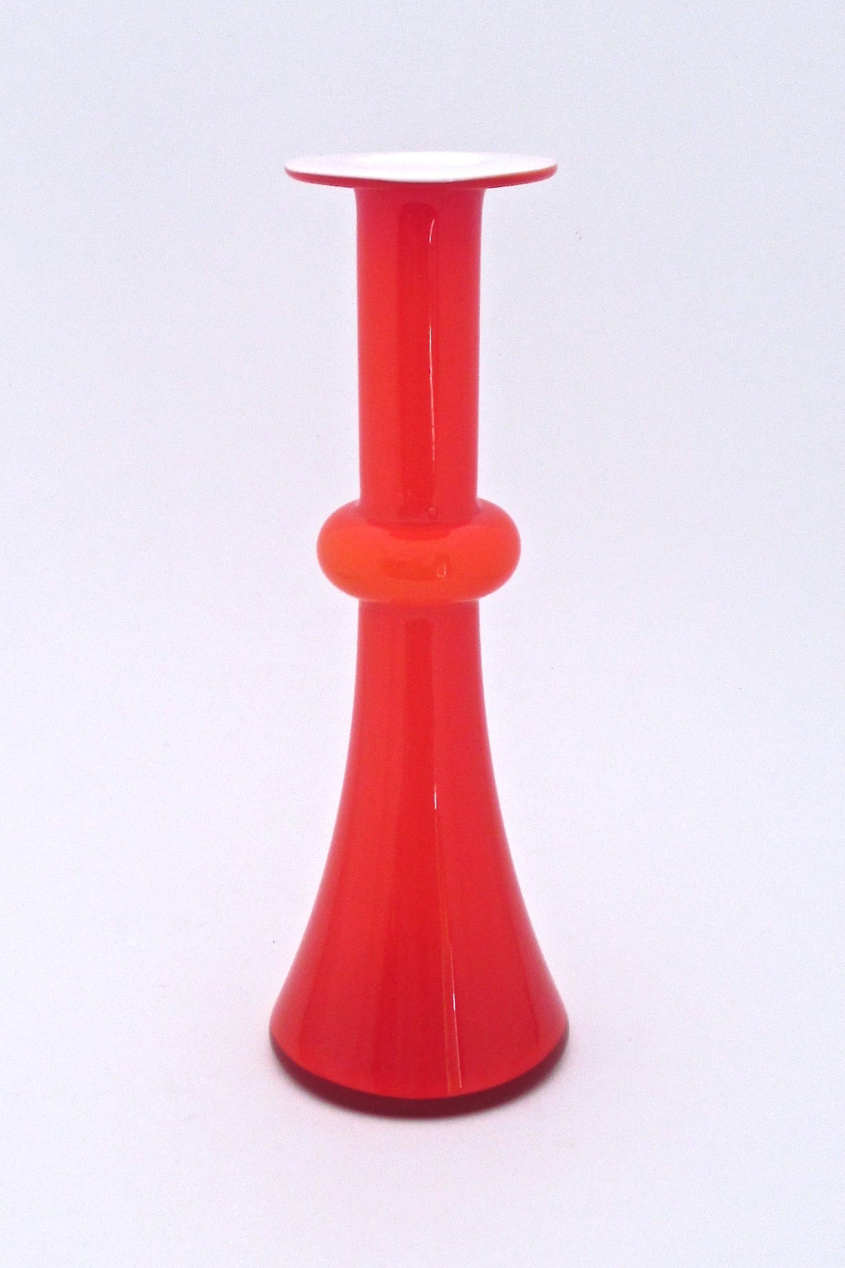 Holmegaard 'Carnaby' vase - orange