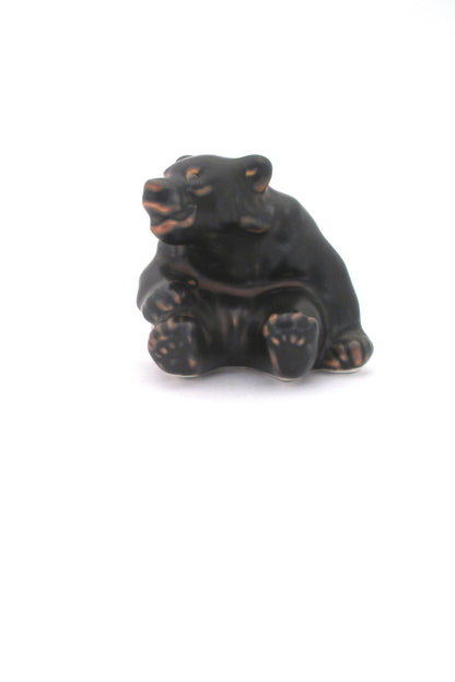 Royal Copenhagen Knud Kyhn bear cub #2 - sitting