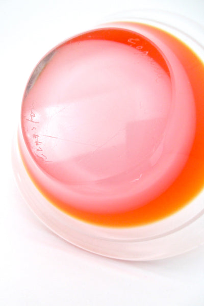 Flygsfors 'Coquille' bowl in orange - Paul Kedelv