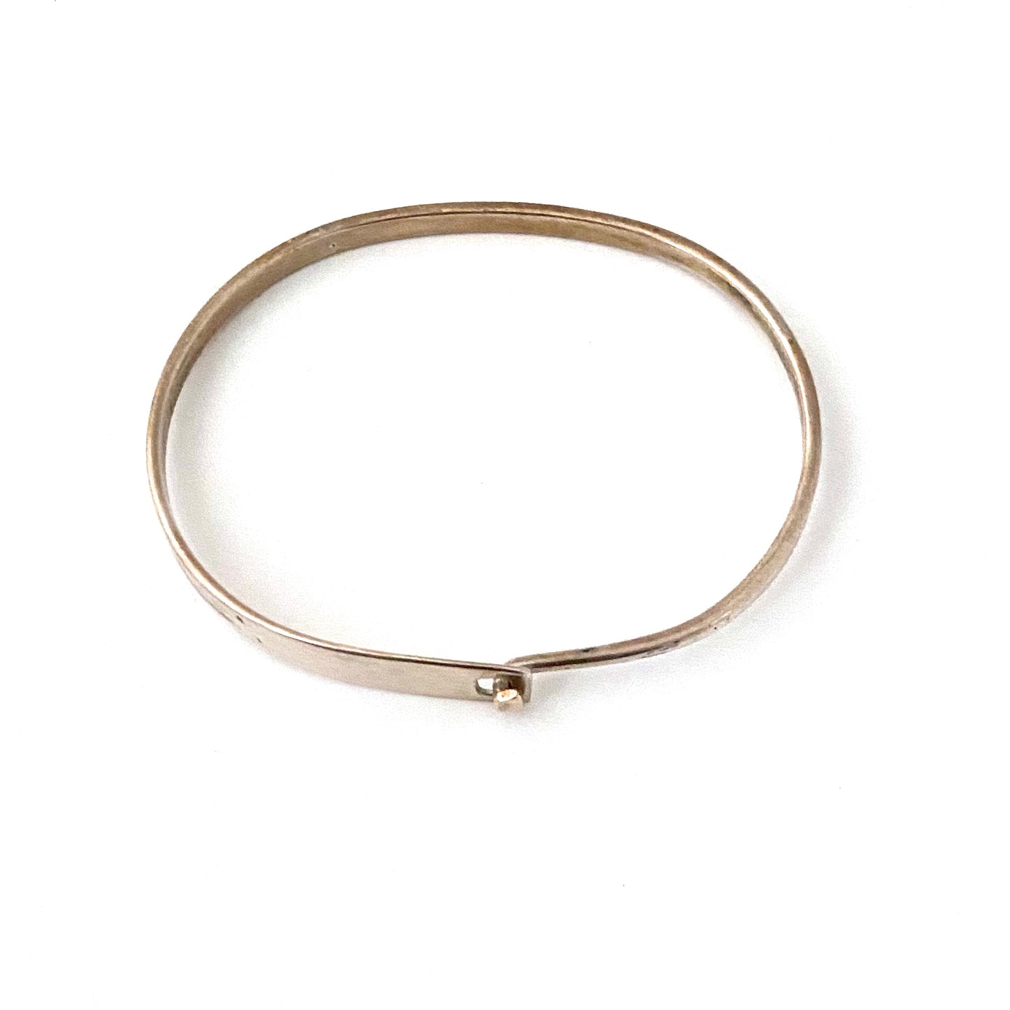 Ed Levin sterling & 14k bracelet
