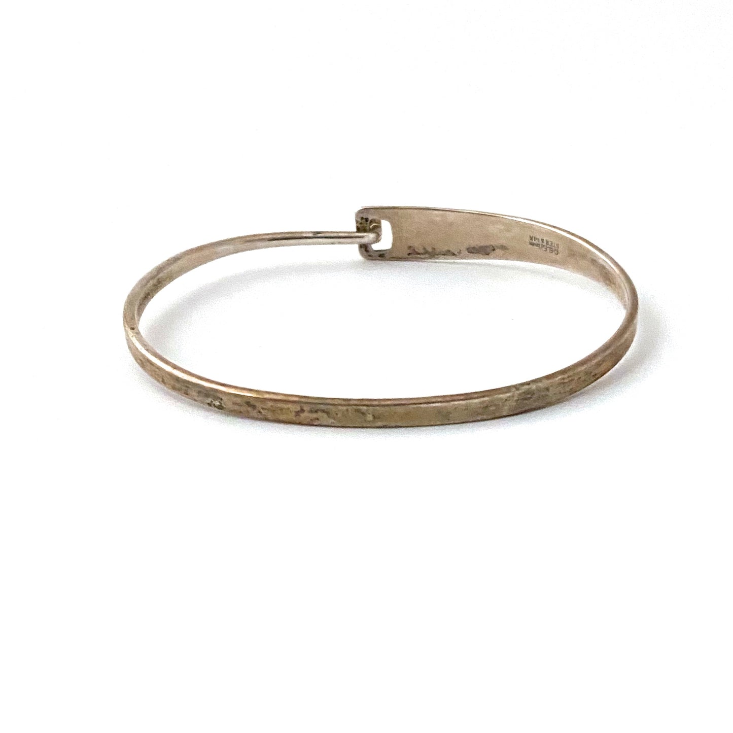 Ed Levin sterling & 14k bracelet