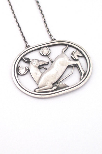 Georg Jensen deer necklace #95 - Arno Malinowski