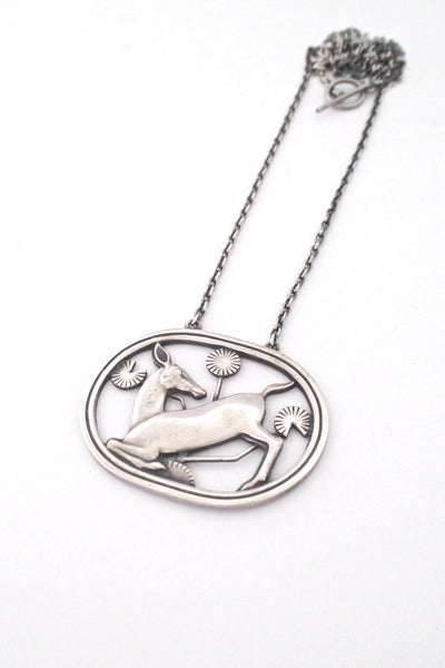 Georg Jensen deer necklace #95 - Arno Malinowski