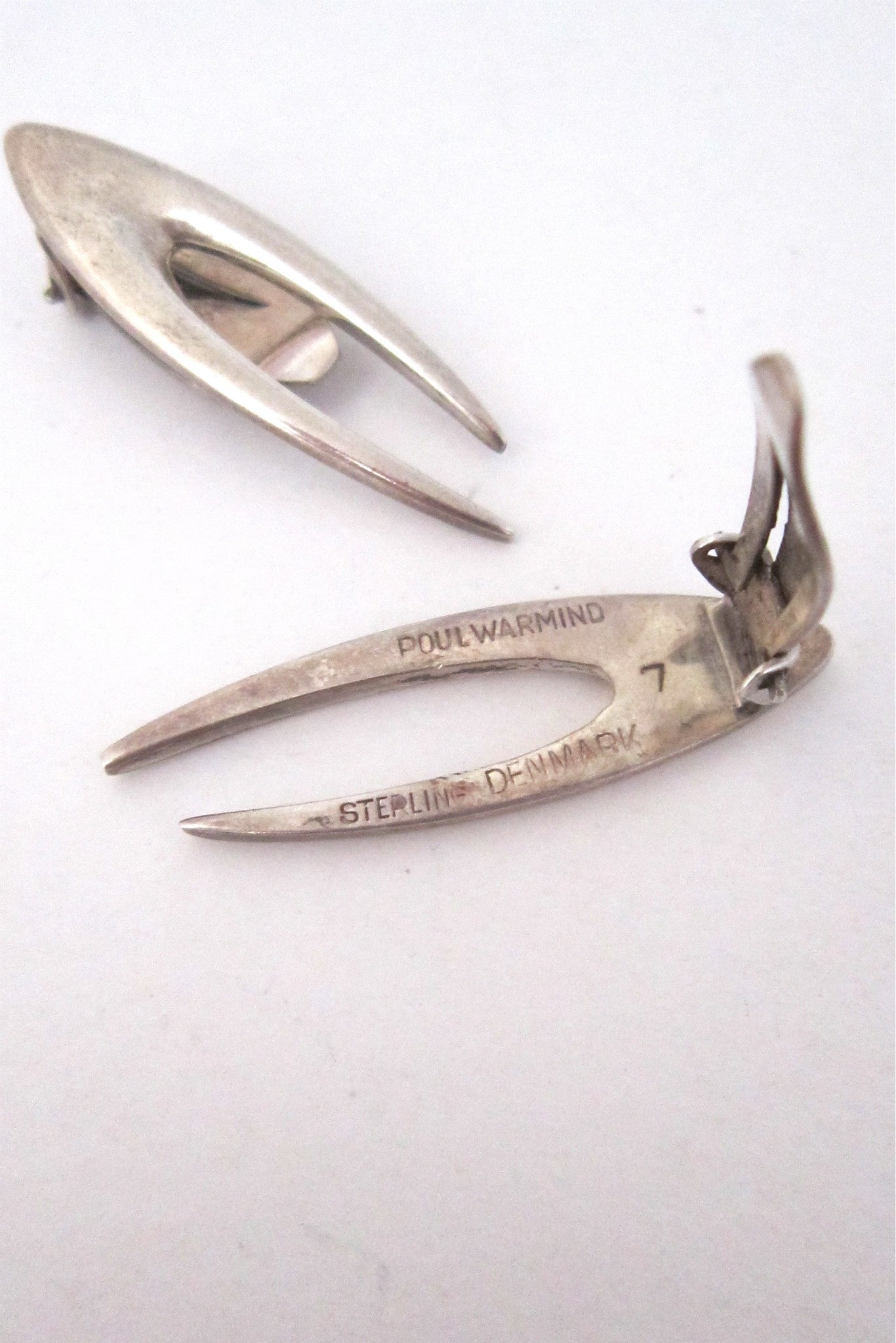 Poul Warmind tendril earrings