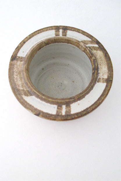 Axella Denmark vintage stoneware handmade petite vase